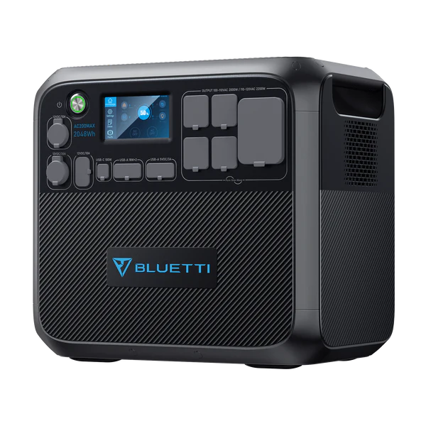 BLUETTI AC200MAX estación de poder portátil - vista angular